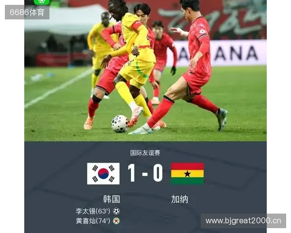 韩国1-0加纳取友谊赛三连胜 李刚仁助攻李泰锡破门黄喜灿失点 韩国1-0加纳取友谊赛三连胜 李刚仁助攻李泰锡破门黄喜灿失点